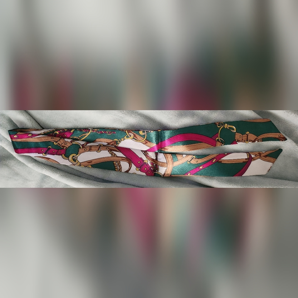 0010. New stylish twilly skinny scarf